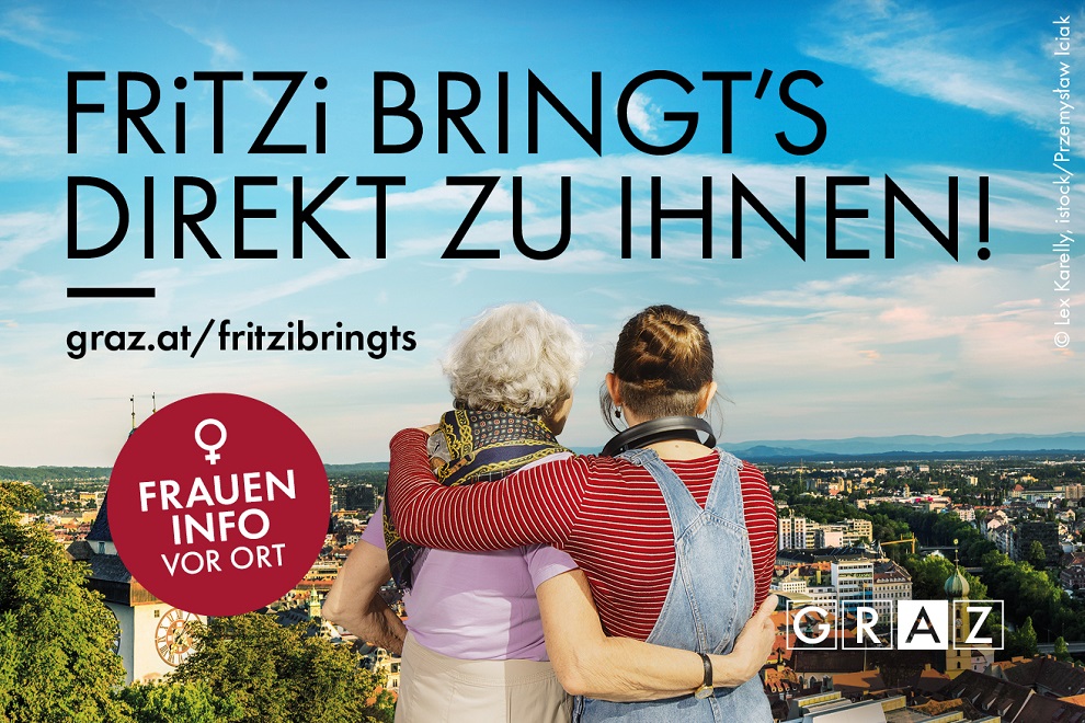Das Lastenrad „FRiTZi" ist auch im Sommer 2025 wieder unterwegs! © Stadt Graz/Foto Fischer Das Lastenrad „FRiTZi" ist auch im Sommer 2025 wieder unterwegs!