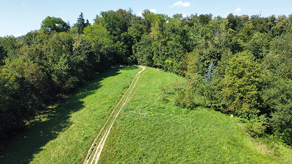 Discgolf Rosenhain_Areal © Sportamt / ALILI Discgolf Rosenhain_Areal