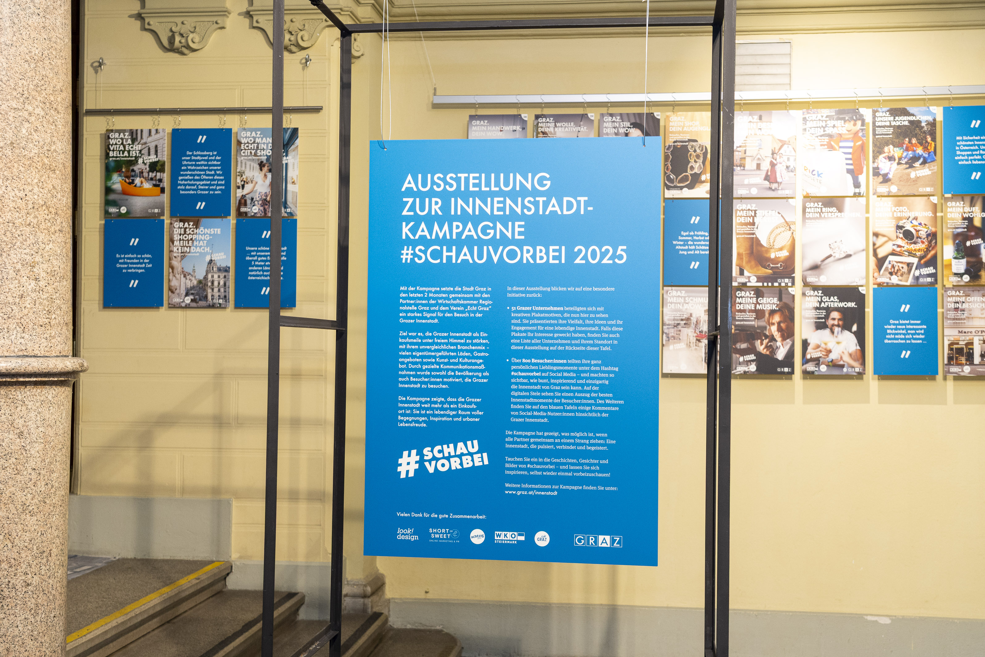 Impressionen der Ausstellung. © Stadt Graz/Fischer Impressionen der Ausstellung. © Stadt Graz/Fischer