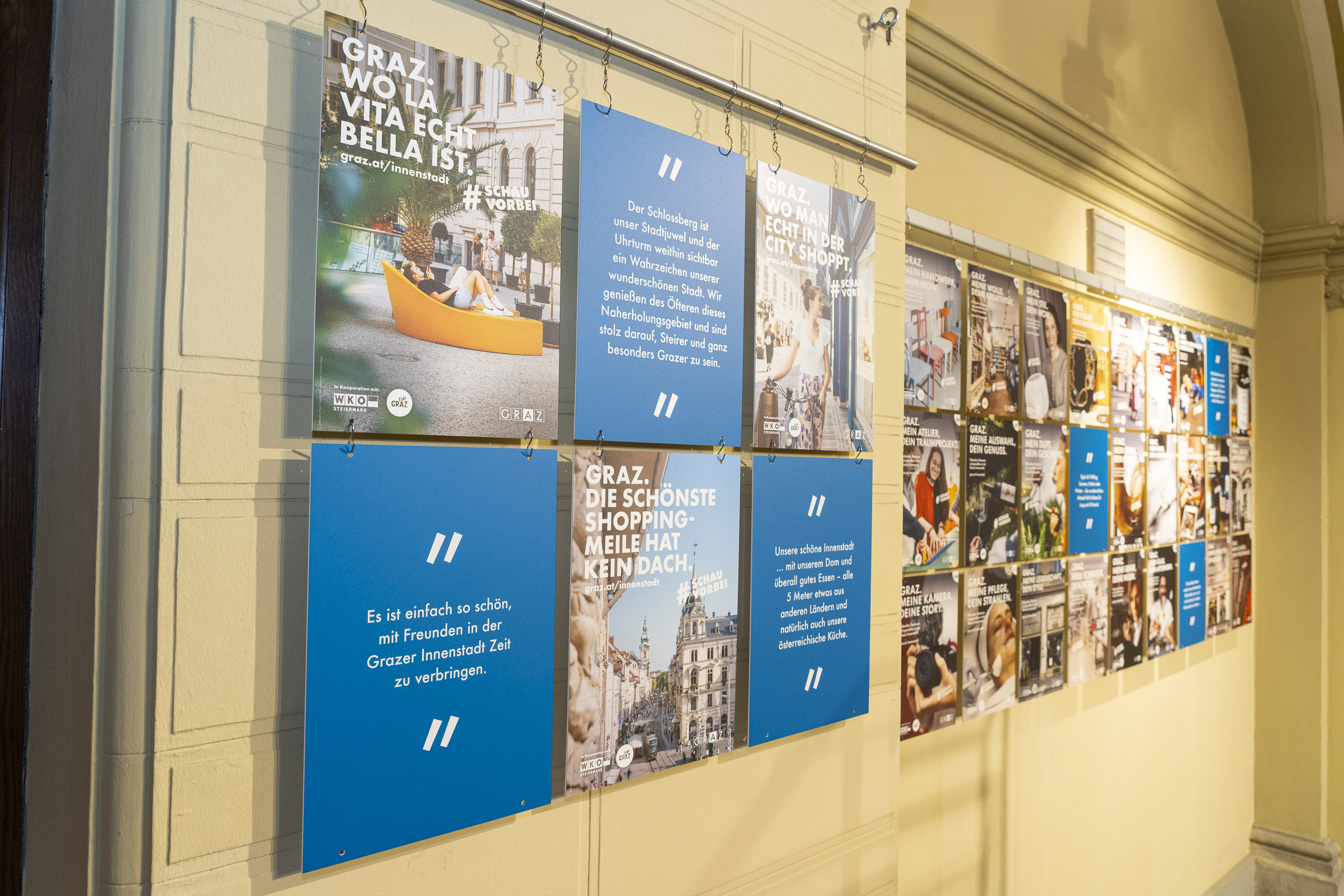 Impressionen der Ausstellung. © Stadt Graz/Fischer Impressionen der Ausstellung. © Stadt Graz/Fischer