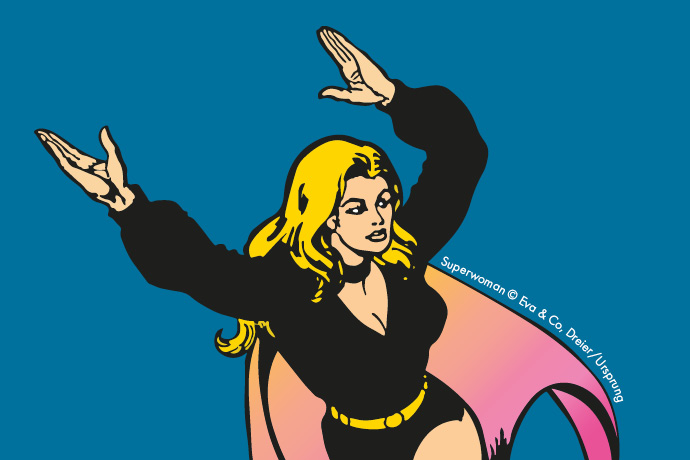 Historie der Superwoman Historie der Superwoman