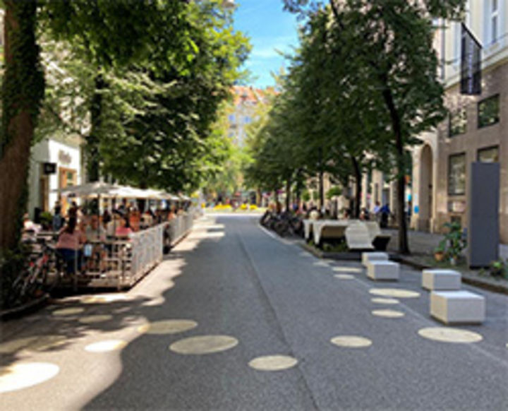 Begegnungszone Kaiserfeldgasse © Stadt Graz Begegnungszone Kaiserfeldgasse