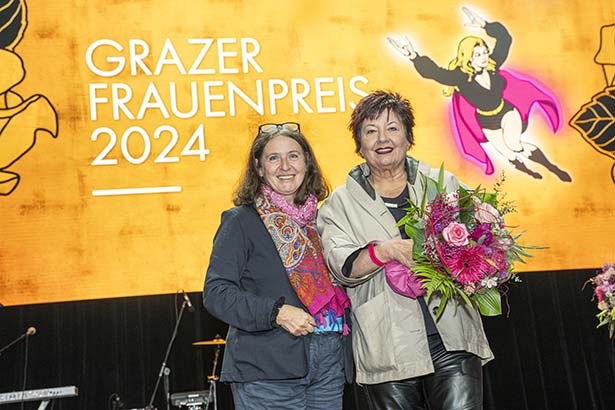Impressionen von der Verleihung des Grazer Frauenpreises 2024