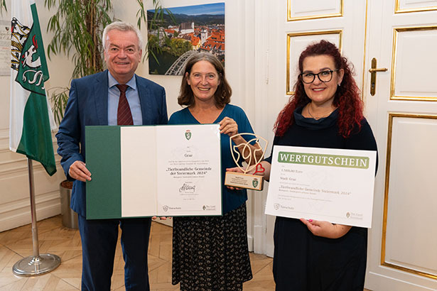 Graz ist tierfreundliche Gemeinde