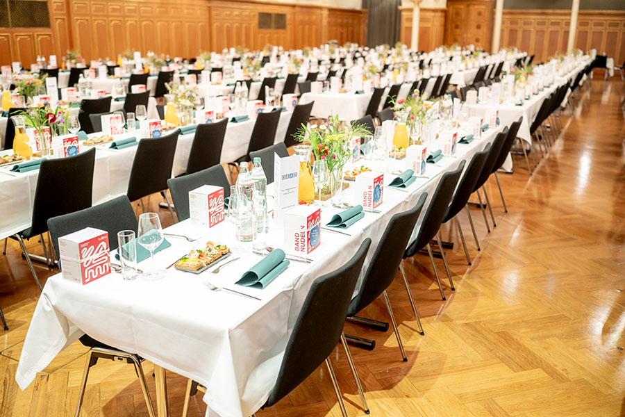 Auf die Gäste warteten handgemachte Nudeln. © Stadt Graz/Fischer Auf die Gäste warteten handgemachte Nudeln.