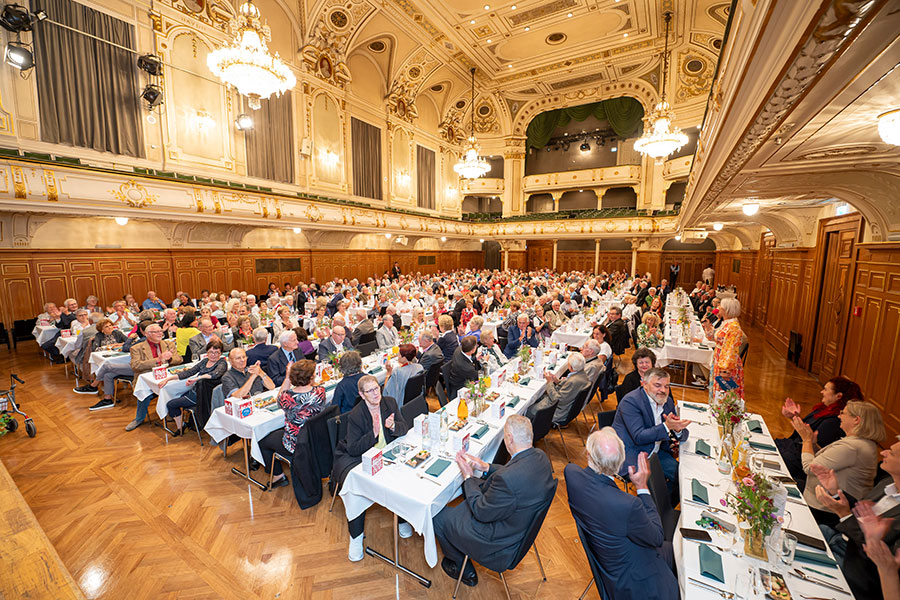 Der prall gefüllte Stefaniensaal. © Stadt Graz/Fischer Der prall gefüllte Stefaniensaal.