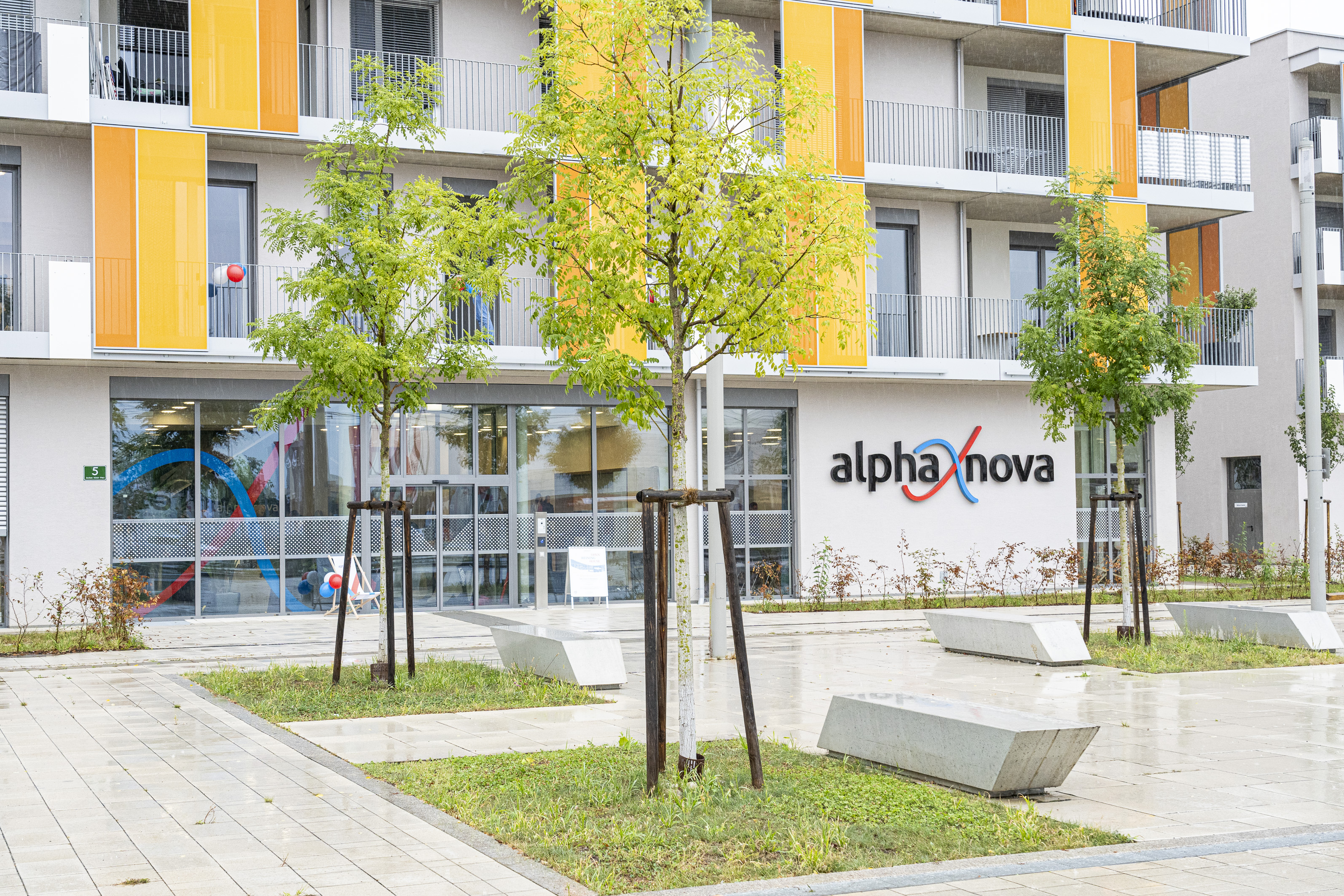 Der neue Standort am Jochen-Rindt-Platz in den Reininghausgründen. © Stadt Graz/Fischer Der neue Standort am Jochen-Rindt-Platz in den Reininghausgründen.