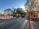 Am Joanneumring neigt sich die Baustelle dem Ende zu. 