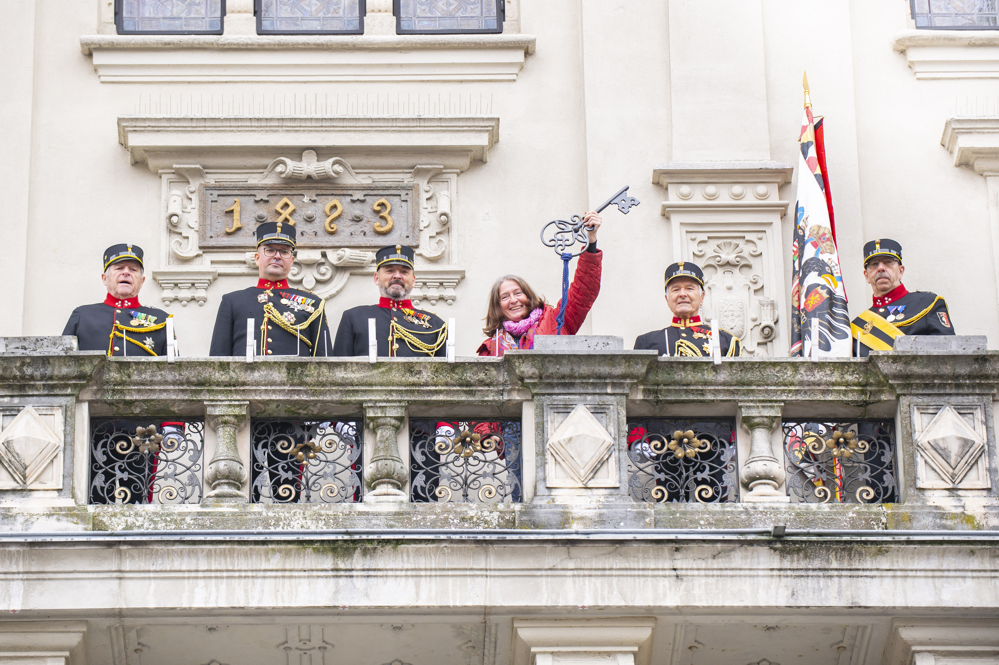 Die Grazer Faschingsgilde stürmte das Rathaus