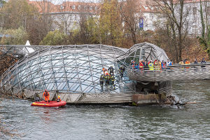 Internationale Katastrophenschutzübung in Graz