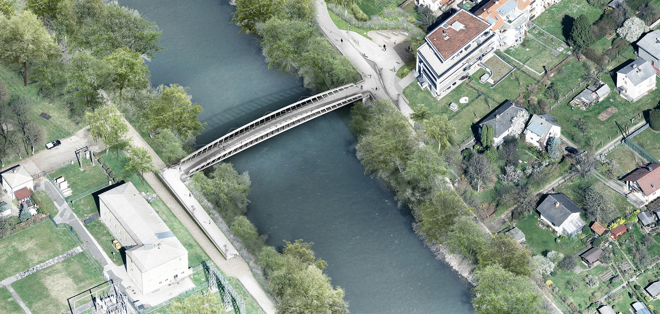 Pongratz-Moore-Steg neu © AXIS Ingenieurleistungen ZT GmbH Pongratz-Moore-Steg neu