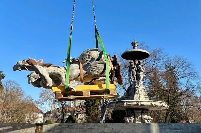 Stadtparkbrunnen Sanierung