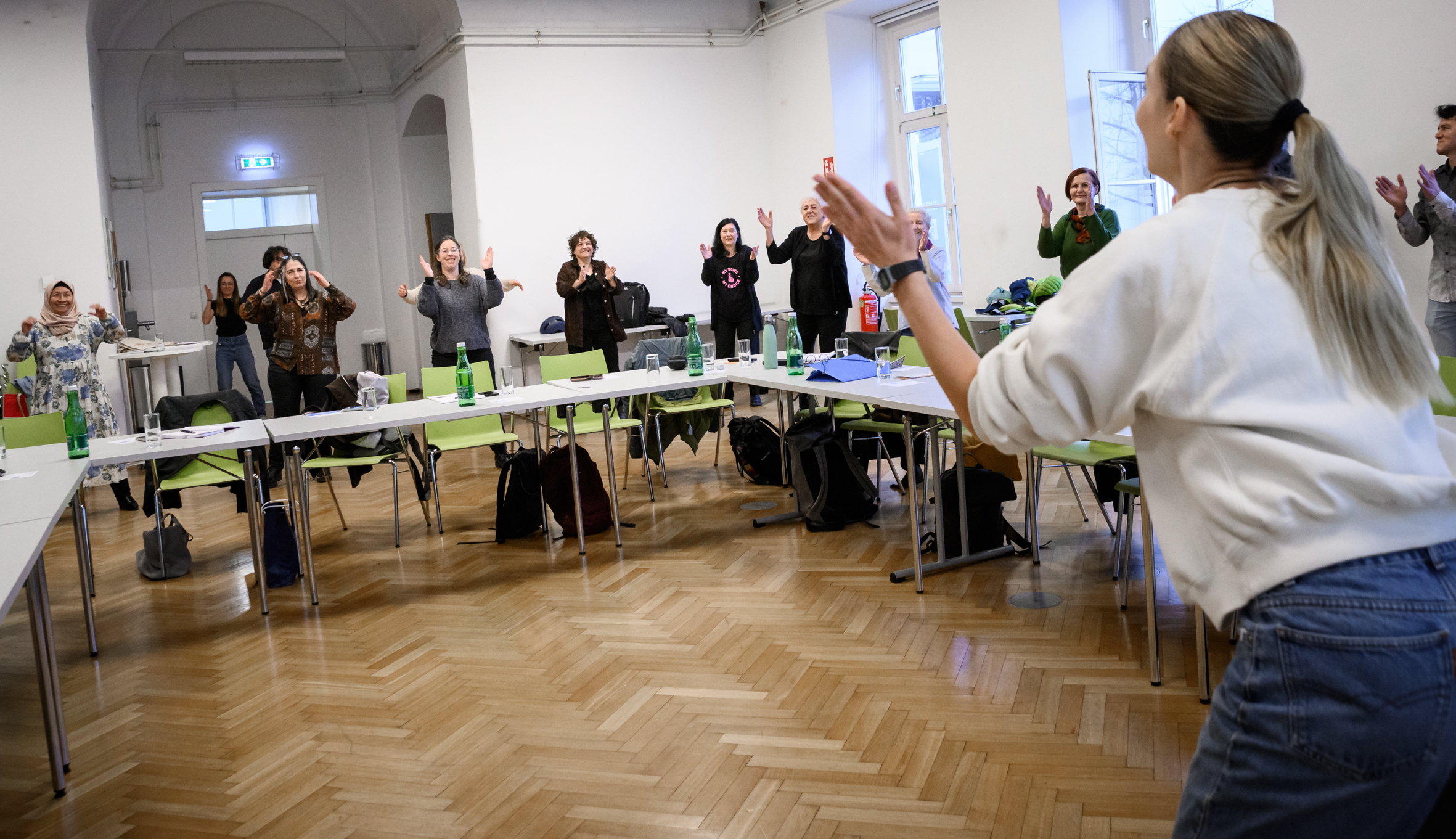 Community Talk: Gesundheit, Bewegung, Teilhabe © JUKUS/Ulrike Rauch Community Talk: Gesundheit, Bewegung, Teilhabe