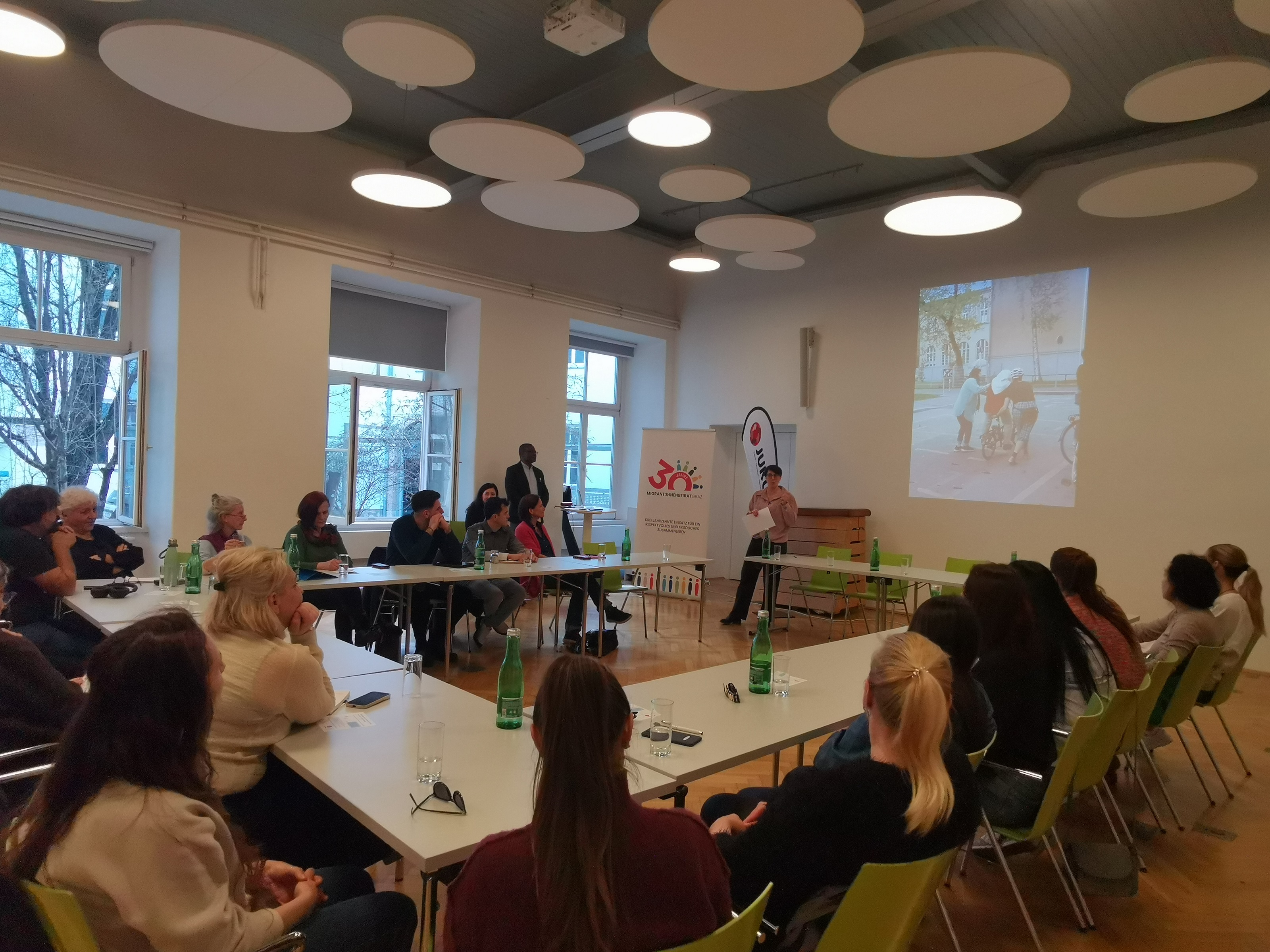 Community Talk: Gesundheit, Bewegung, Teilhabe © Migrant:innenbeirat der Stadt Graz Community Talk: Gesundheit, Bewegung, Teilhabe