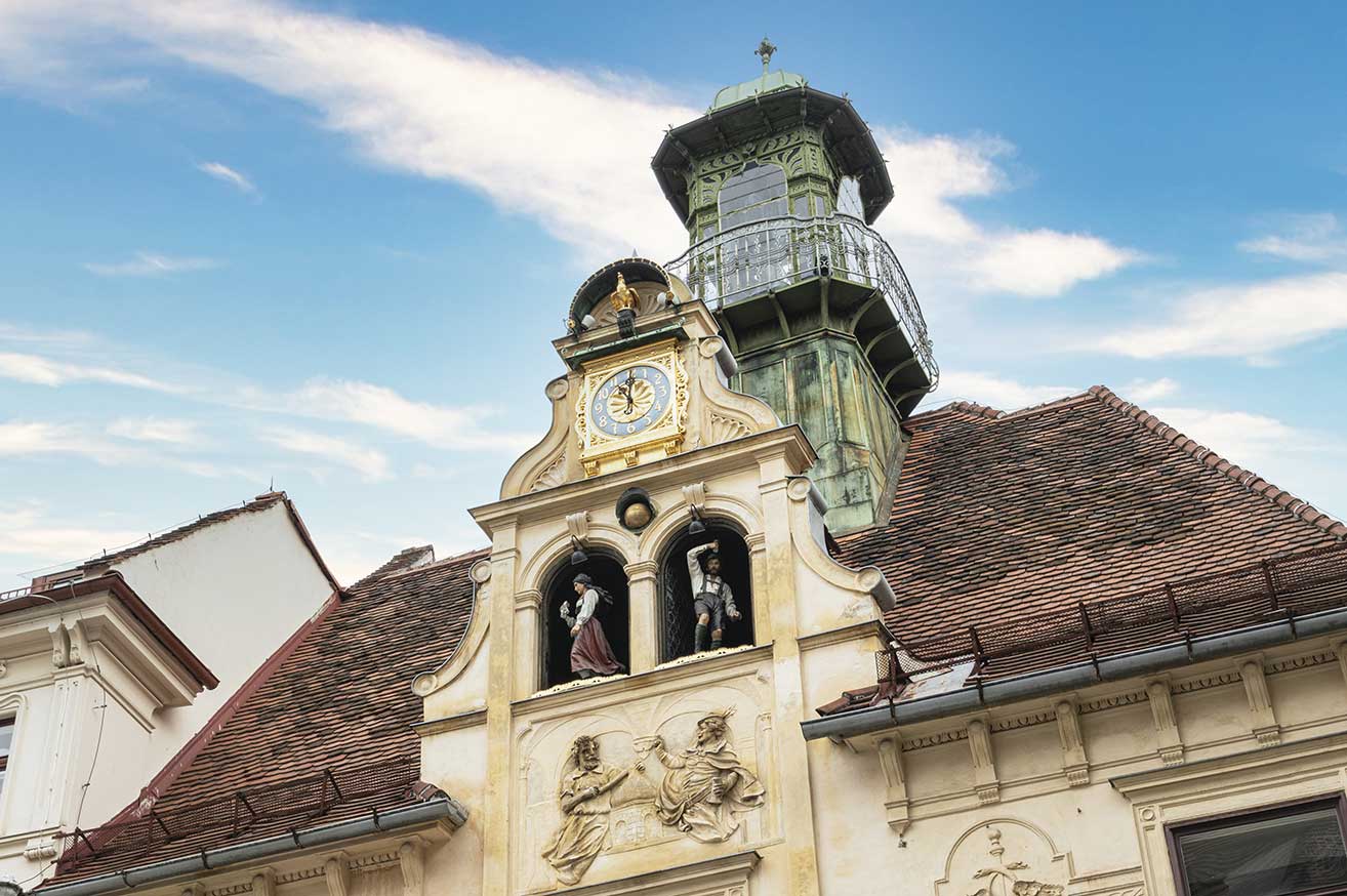 Beliebte Sehenswürdigkeit außer Betrieb © Stadt Graz/Fischer Beliebte Sehenswürdigkeit außer Betrieb