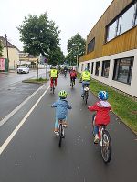 Bicibus zur VS Schulschwestern © Djuric-Rissner Bicibus zur VS Schulschwestern