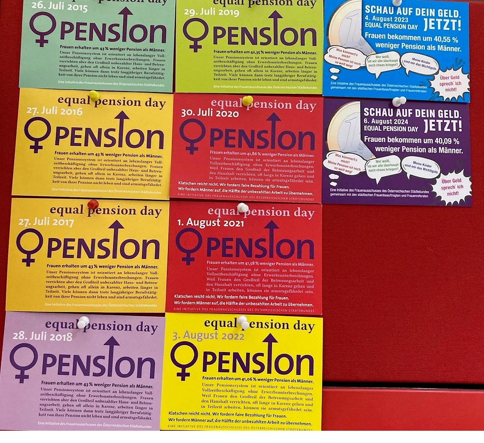 Karten des Frauenausschusses des Österreichischen Städtebunds Karten des Frauenausschusses des Österreichischen Städtebunds