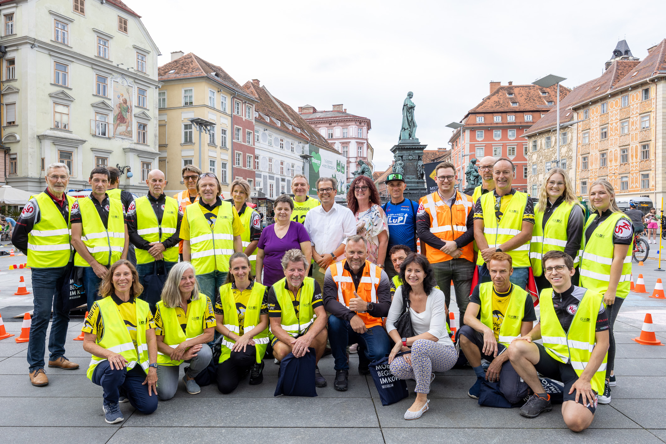 Ein herzliches Dankeschön an alle CityRadler:innen vom Team CityRadeln © Harry Schiffer Ein herzliches Dankeschön an alle CityRadler:innen vom Team CityRadeln