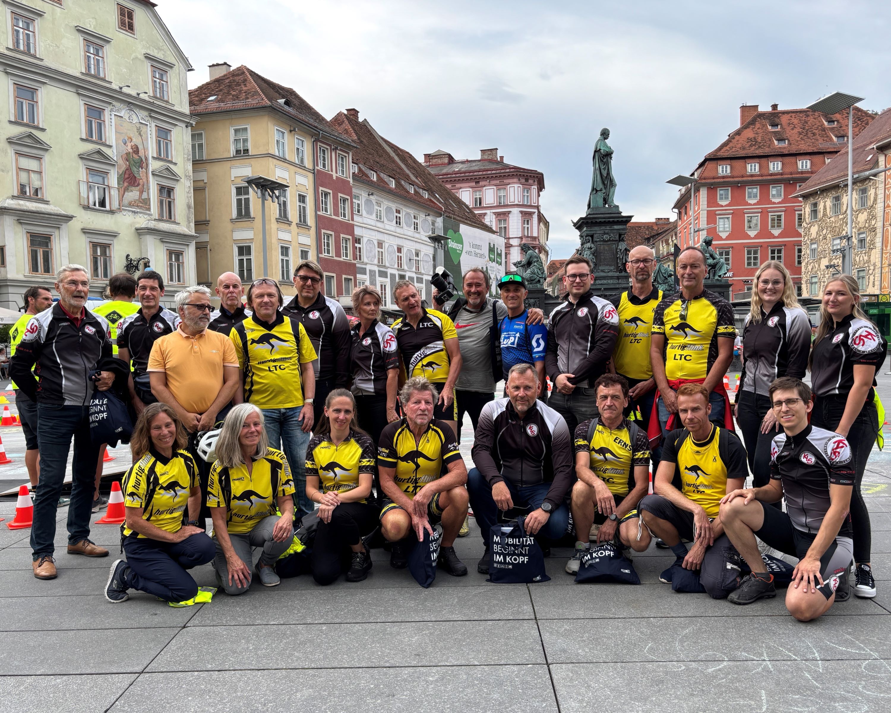 Ein herzliches Dankeschön an alle CityRadler:innen vom Team CityRadeln © D. Hörzer Ein herzliches Dankeschön an alle CityRadler:innen vom Team CityRadeln
