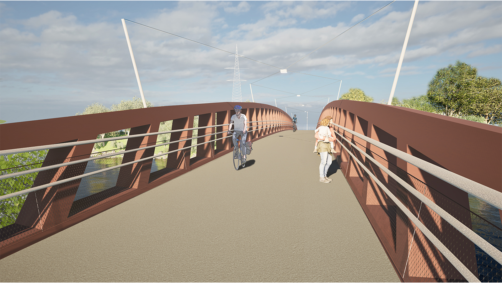 Pongratz-Moore-Steg neu © AXIS Ingenieurleistungen ZT GmbH Pongratz-Moore-Steg neu