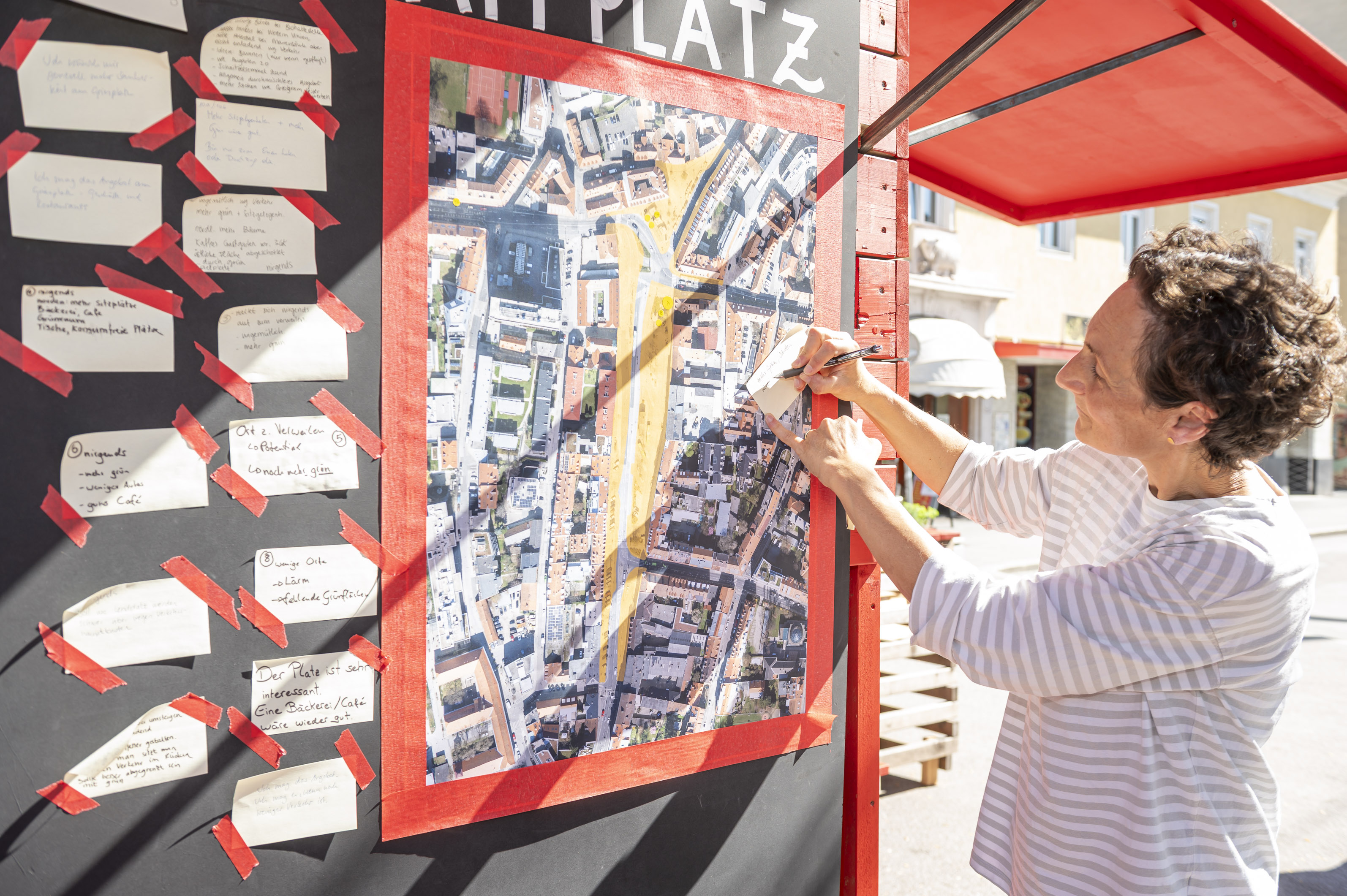 Beteiligungsprozess 2025 am Kiosk © Foto Fischer Beteiligungsprozess 2025 am Kiosk