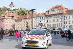 Autos wie dieses haben in den kommenden Wochen für Vermessungsdaten Graz im Blick