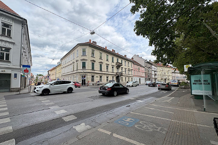 Baustelle Glacisstraße