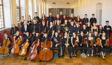 Internationales Jugendorchester Darmstadt © Ute Döring Internationales Jugendorchester Darmstadt