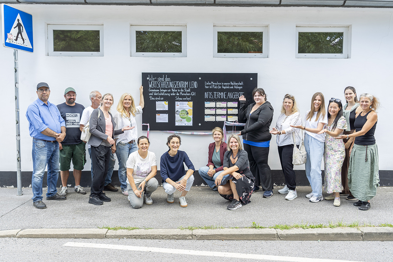 Das Team des Wertschätzungszentrums in der Wiener Straße 121. © Stadt Graz/Fischer Das Team des Wertschätzungszentrums in der Wiener Straße 121.