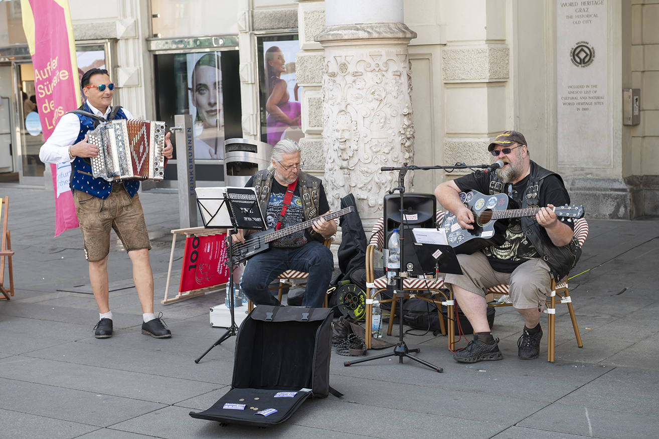 ... am Grazer Hauptplatz. © Stadt Graz/Fischer ... am Grazer Hauptplatz.