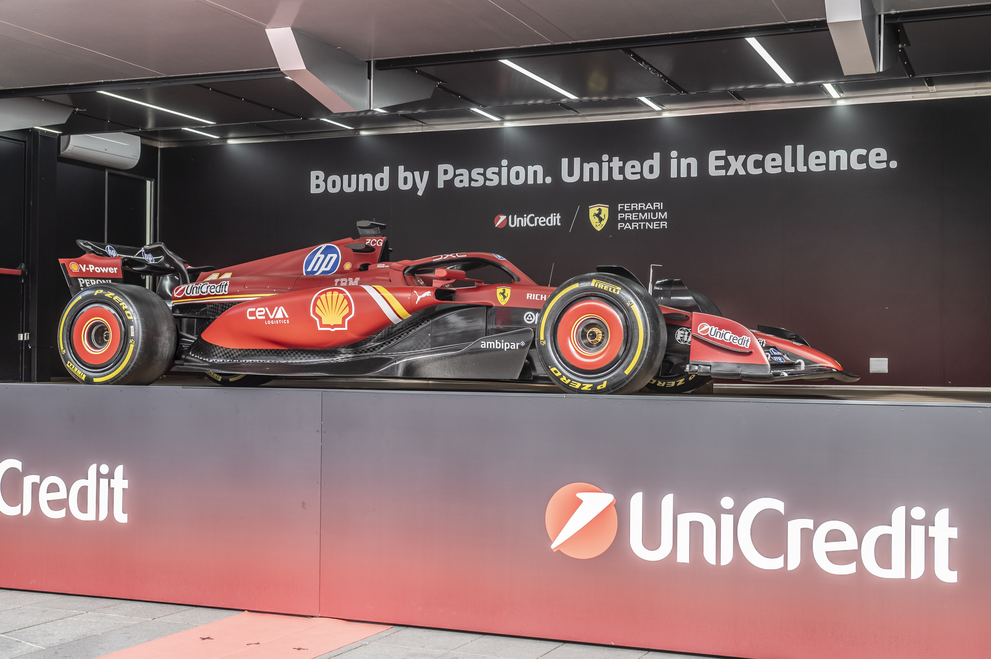 Das Original Scuderia Ferrari Showcar HP SF-24. © Stadt Graz/Fischer Das Original Scuderia Ferrari Showcar HP SF-24.